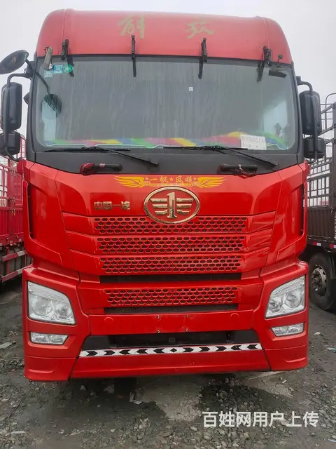 转让二手个人解放JH6 9.6米高栏载货车  国五 - 图片 1