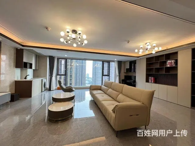 武昌绿地 海珀御观4房3卫 业主自在装修 全景落地 - 图片 3