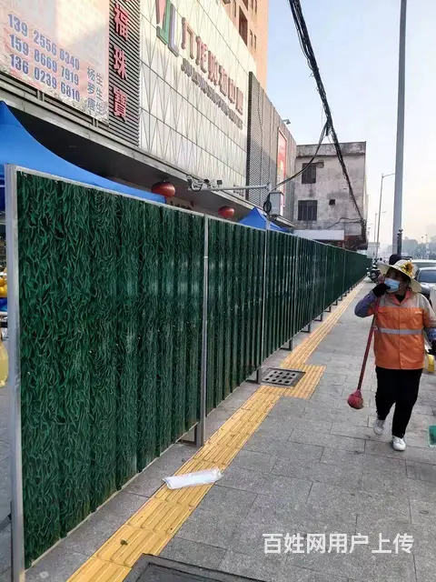 南沙铁马护栏出租,彩钢围挡,临时围挡，水马围挡出租 - 图片 4