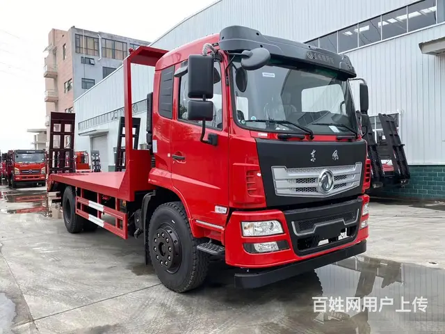 拉6-35吨挖掘机平板拖车东风单桥后八轮板车可选 - 图片 9