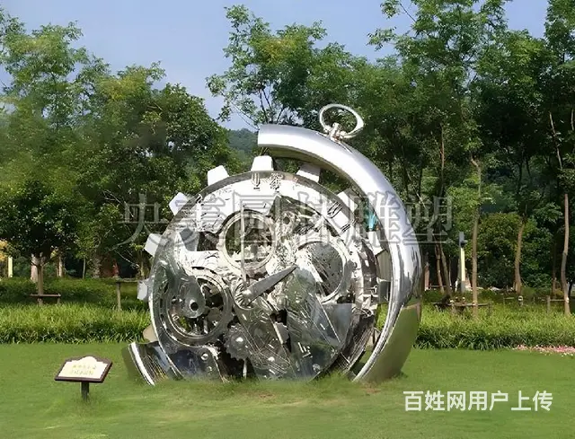 校园齿轮雕塑,景观齿轮雕塑制作厂家 - 图片 4