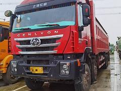 多台国五 红岩杰狮 后八轮自卸车 430马力