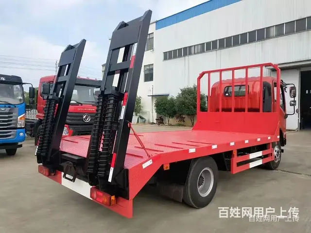 国六大运征途黄牌单桥挖机拖车 挖机板车 车到付款 - 图片 7