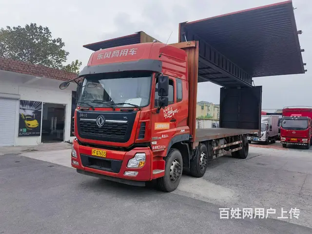 20年11月东风天龙9米6厢式货车 个人一手车 - 图片 3