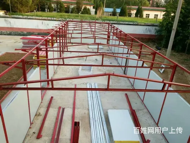 浑源双层彩钢房 批发搭建岩棉板临建房 - 图片 1