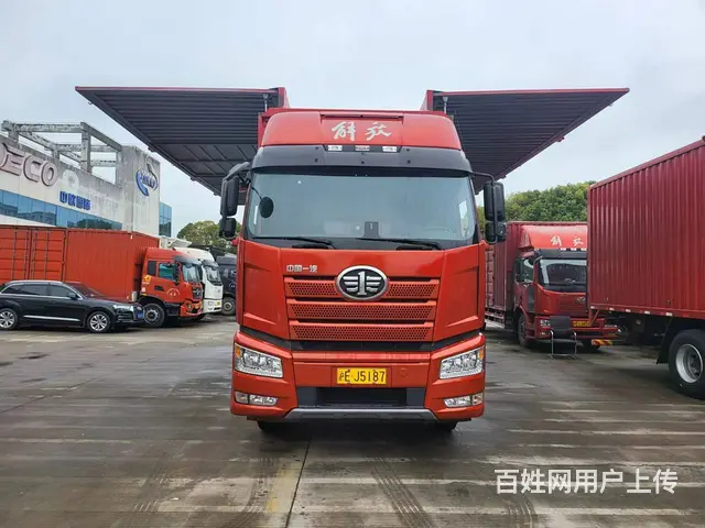 19年8月解放J6P前四后四电动双飞 极品车况 - 图片 1