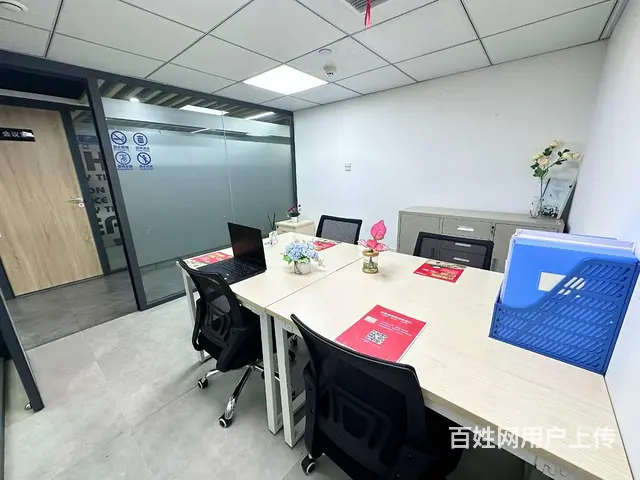 芙蓉广场6人团队拎包办公，配套齐全，物业空调全含仅2000元 - 图片 2