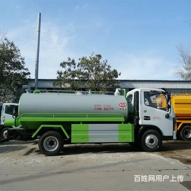 化粪池清理抽粪车 畜牧养殖场粪便清理吸粪车 - 图片 1