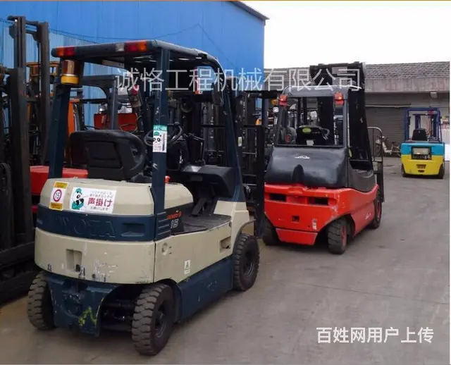 日本丰田三支点电动叉车、2吨电动堆高叉车包邮 - 图片 6