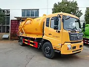 东风福瑞卡洒水车清洗吸污两用车厂家直供现车全国包送