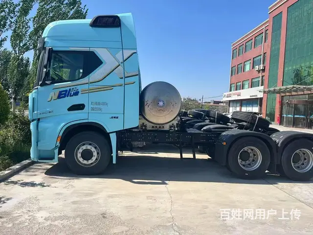 陕汽德龙X5S国六LNG潍柴480马力牵引半挂新车 - 图片 6