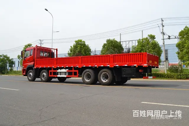 前四后八9米6载货车 九米六前四后八平板载货车 报价多少 - 图片 9