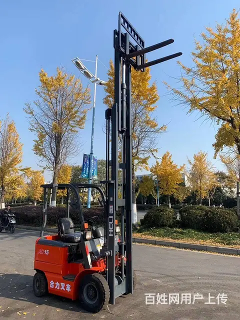 合力1.5吨举高4米电动叉车 三节门架个人二手叉车 - 图片 2