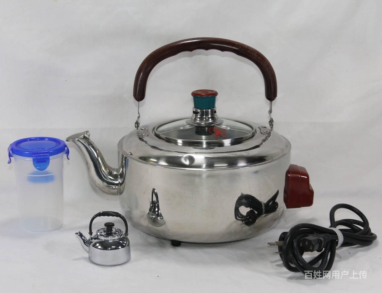 出售5l手提不锈钢响笛电热烧水壶(赠水杯)