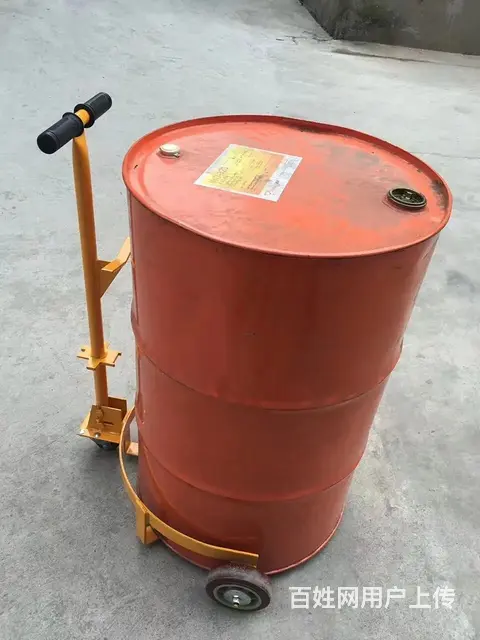 沈阳咬嘴油桶车 手推油桶搬运车 油桶倒料车油桶夹具 - 图片 11