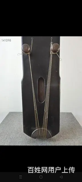 仲尼式 “虎啸天凤”琴 正面螺钿镶嵌“百子闹春”图 - 图片 2