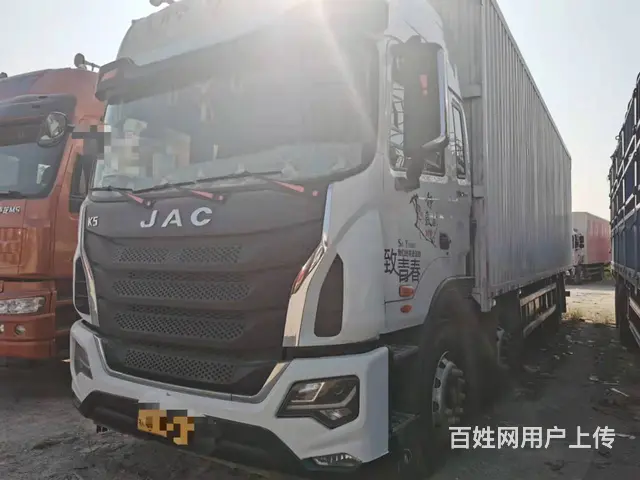 出售二手江淮前四后四箱式货车 280马力国五 - 图片 1