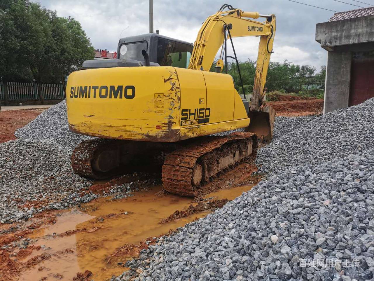 出售二手挖机绝对13年精品住友130-5便宜卖