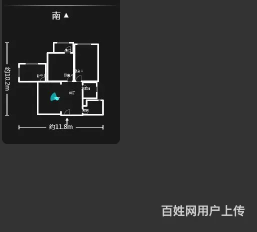 急售 公园九号朝南三房 湘雅附一 6号线 富兴旁高档小区 - 图片 12