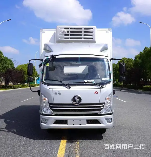 陕汽德龙4.2米宽体箱冷藏车 国6厂家分期 特低价 - 图片 2