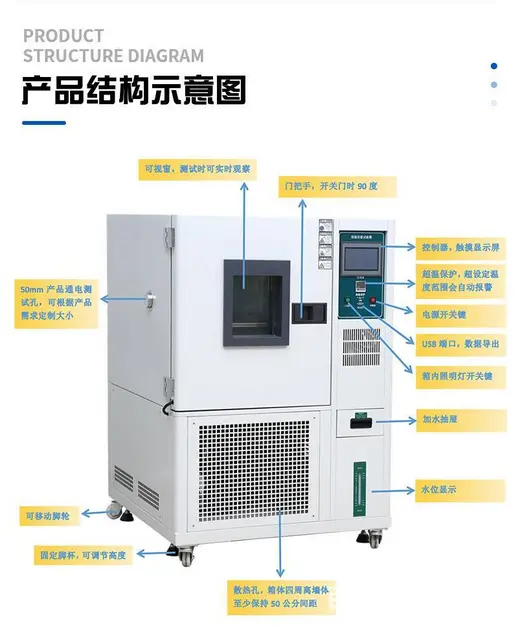 225升恒温恒湿试验箱技术规格书 - 图片 5