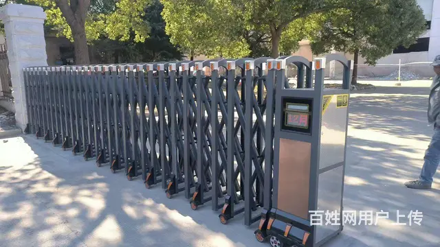 电动卷帘门车库卷帘门网状卷帘门电动伸缩门， - 图片 4