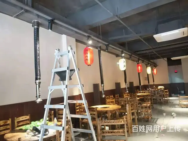 海珠区排油烟风机油烟管道制作日式炭火烤肉抽油烟机 - 图片 3