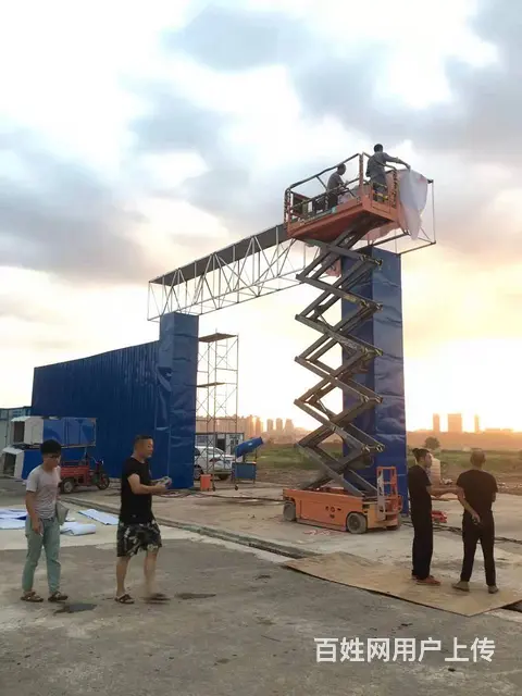 南充建筑施工围挡围栏计制作广告工程安装施工价格 - 图片 2