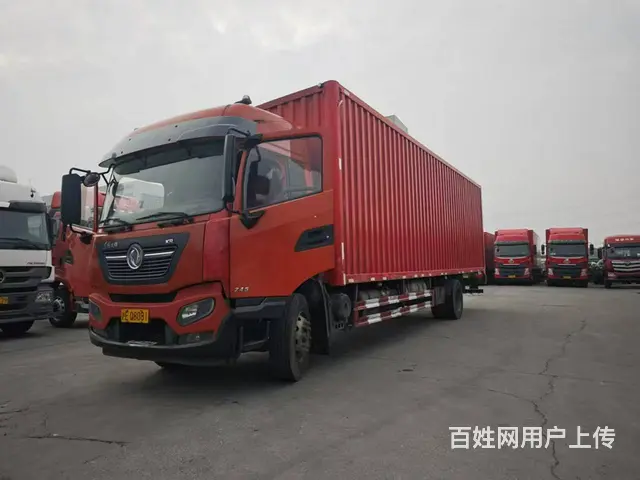 精品19年12月东风天锦9米6厢式货车 价格不高 - 图片 1