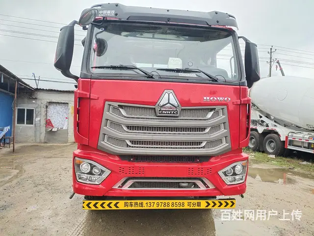 220马力重汽豪沃挖机平板运输车 分期上户一条龙服务 - 图片 5