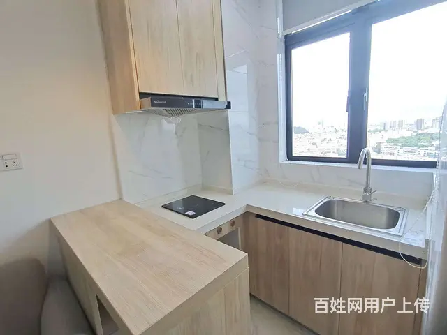 万科 富璟公馆 全新酒店单身公寓 温馨整洁 包网络 拎包入住 - 图片 9
