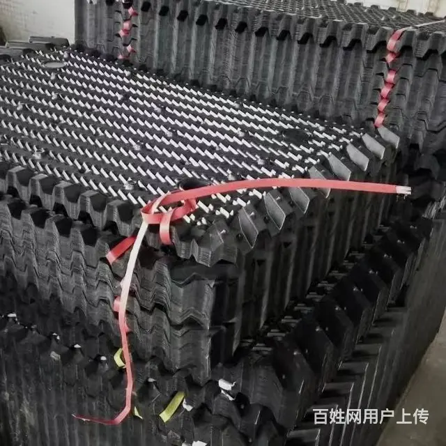 冷却塔填料斜交错淋水片玻璃钢冷却塔耐高温散热片 - 图片 2