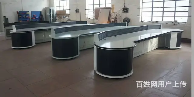 监控操作台单联双联三联四联指挥中心控制台调度台不锈 - 图片 1