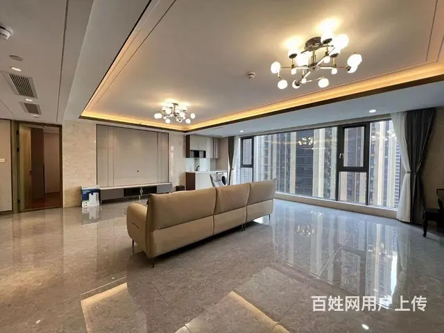 武昌绿地 海珀御观4房3卫 业主自在装修 全景落地 - 图片 2
