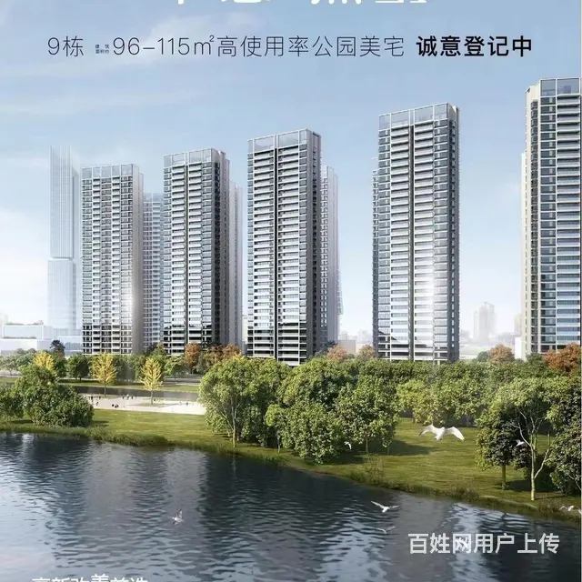 珠海唐家高新区  仁恒滨海湾 中山公园旁 新房现楼 - 图片 9