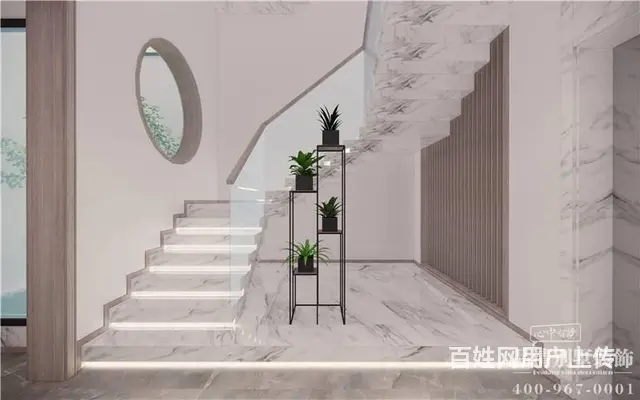 别墅案例 l900平常州白金翰宫现代化风格 - 图片 9