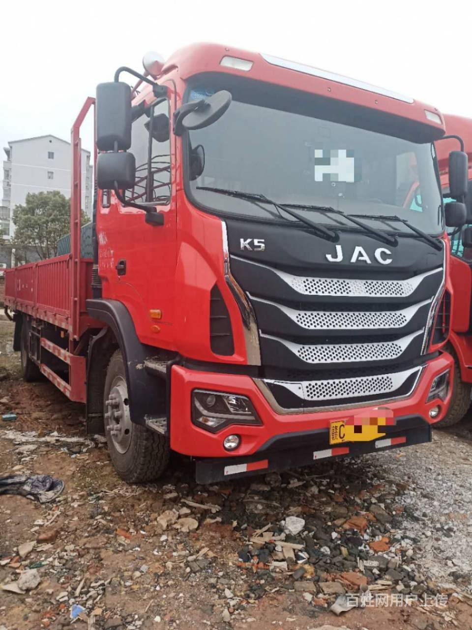 江淮jac240马力单桥6.8米平板车 国5急售