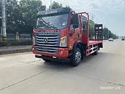 大运G6单桥挖机平板拖车  专用车生产基地