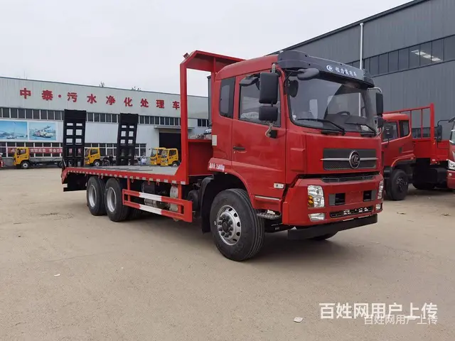 板长7米8拖板车 挖机平板车 性价比高 - 图片 4