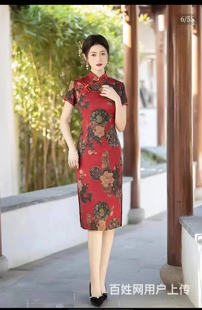 法丝柯夏季旗袍连衣裙 - 图片 6