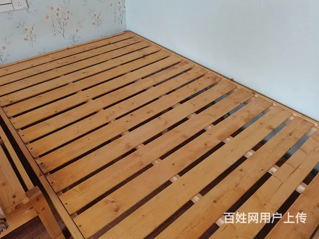 处理实木单人床 - 图片 2