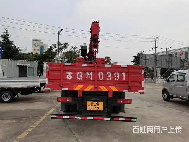 出售东风二手8吨五节臂随车吊一台  准新车 - 图片 6