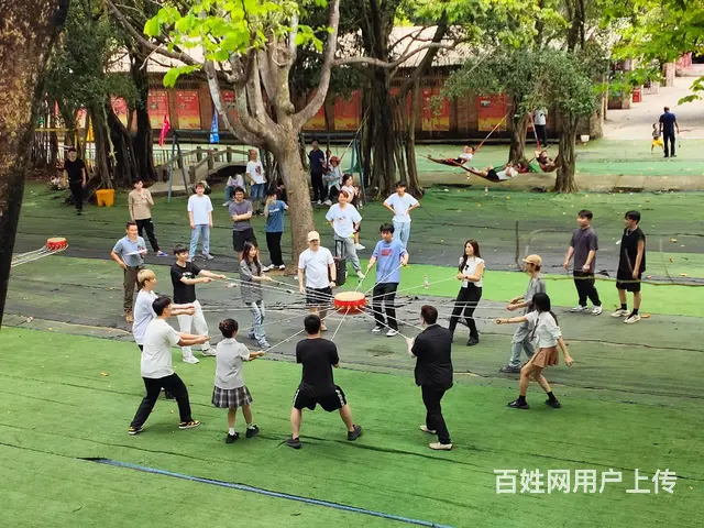 广州黄埔端午节公司团建野炊包粽子的农家乐 - 图片
