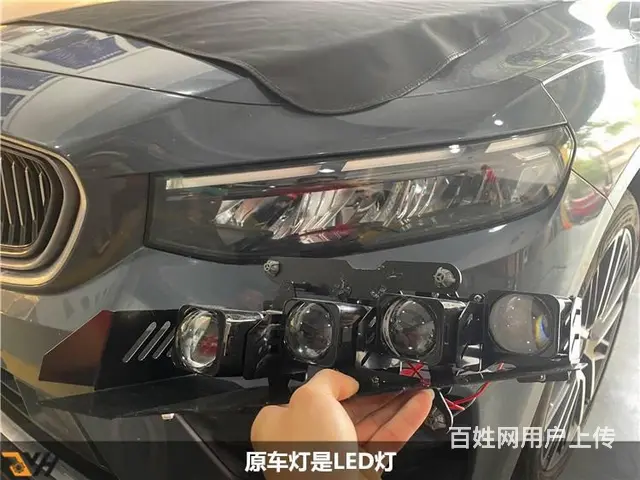 吉利星瑞汽车大灯升级矩阵LED双光透镜 - 图片 3