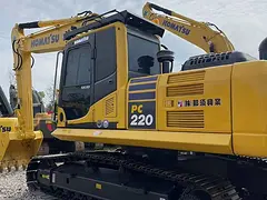 出售二手挖掘机小松220手续齐全质保两年包邮可分期