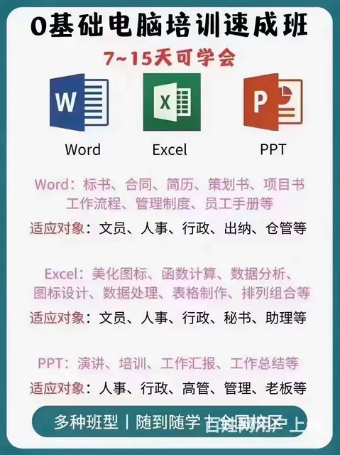 武进办公软件实操面授班 - 图片 2