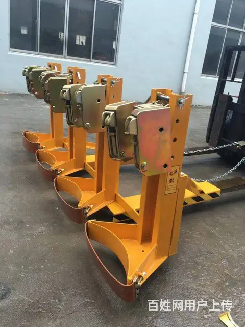 油桶车电动油桶搬运车油桶倒料车鹰嘴夹具吊具抱桶器 - 图片 3