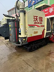 23年沃得旗舰增强版130收割机，个人一手车
