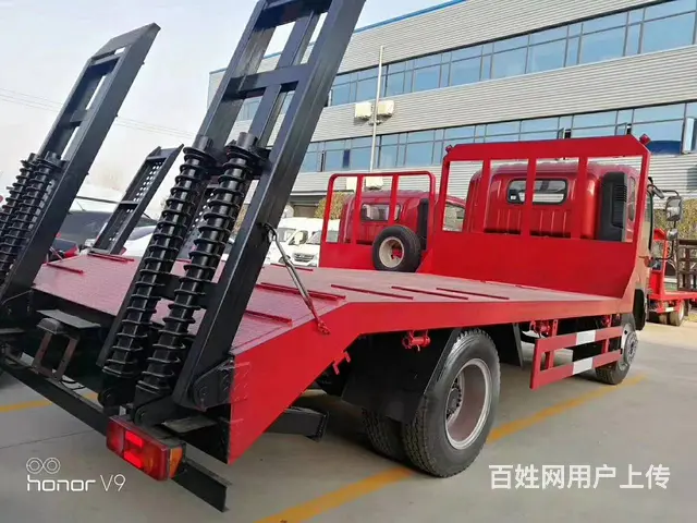 大运黄牌平板车 可拉13吨挖机厂家直销 现车可分期 - 图片 6