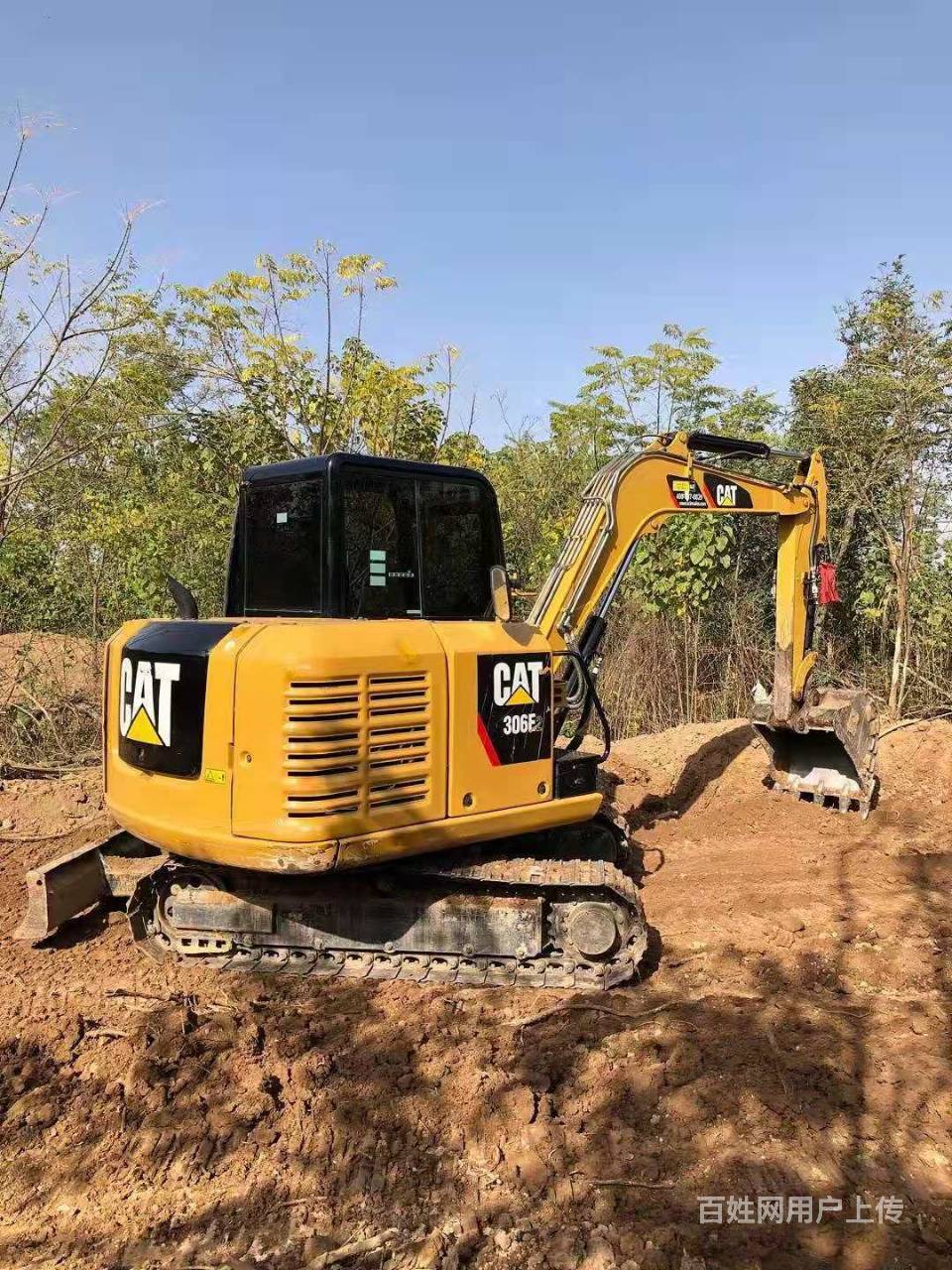 个人诚信转让卡特306应工程结束急需转二手挖掘机